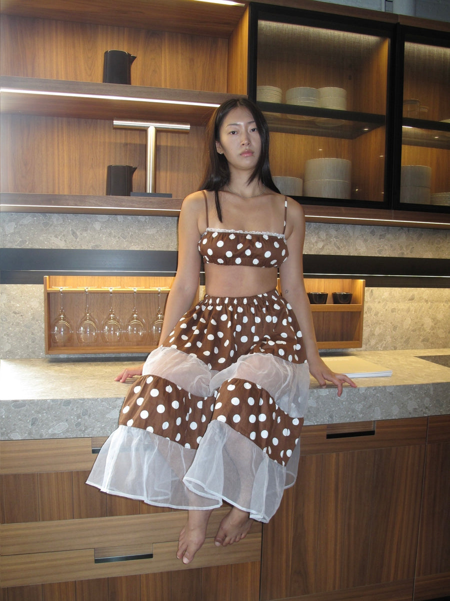 POLKA DOT SKIRT