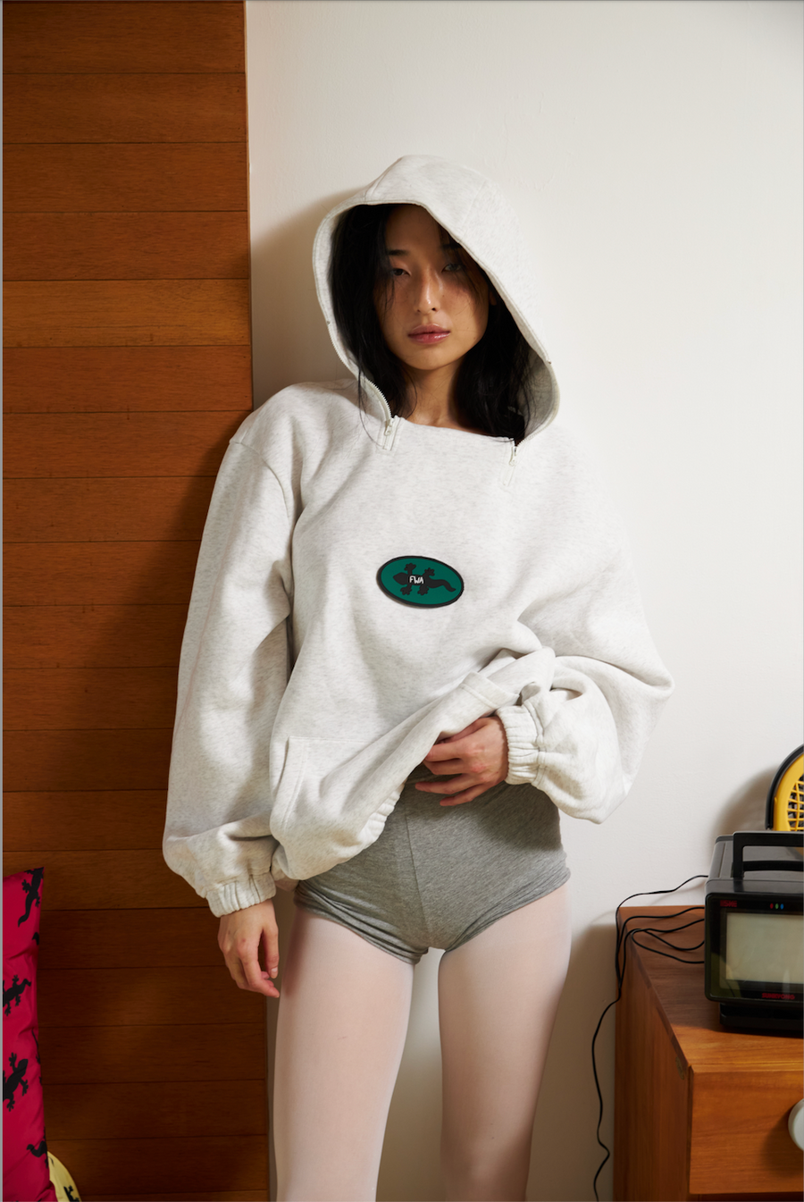 VELCRO LIZARD HOODIE