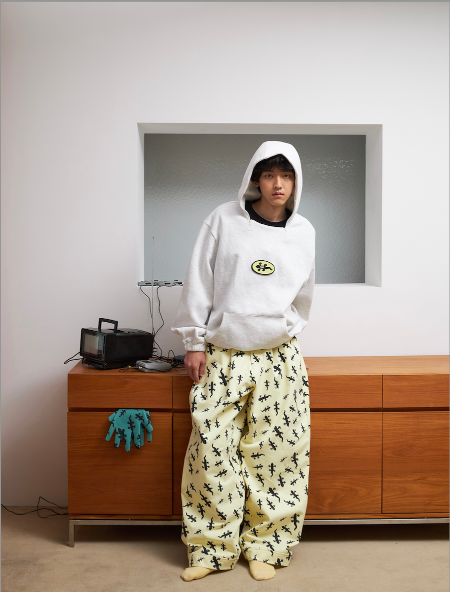 VELCRO LIZARD HOODIE