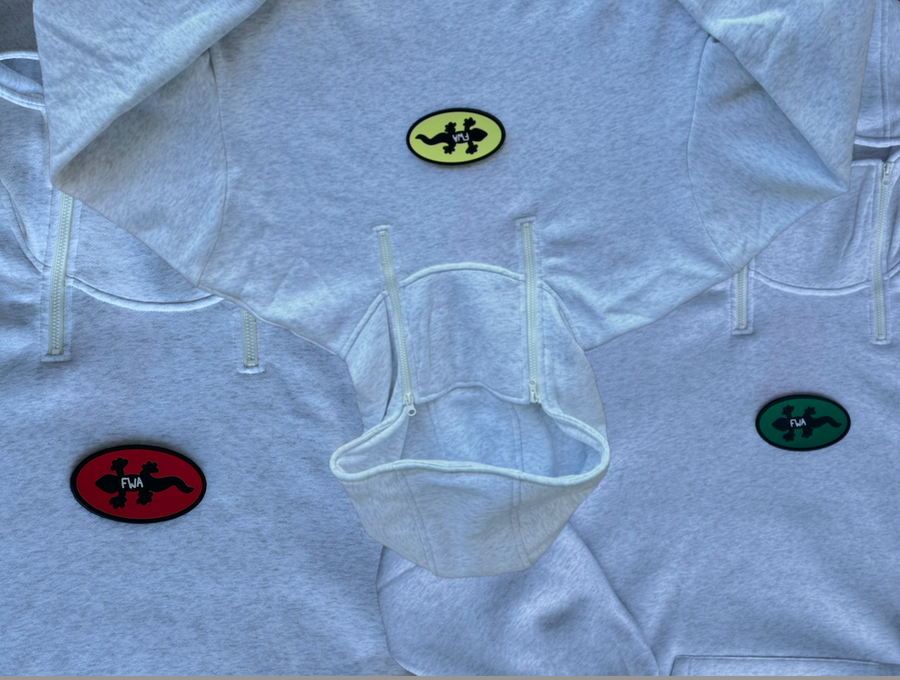 VELCRO LIZARD HOODIE